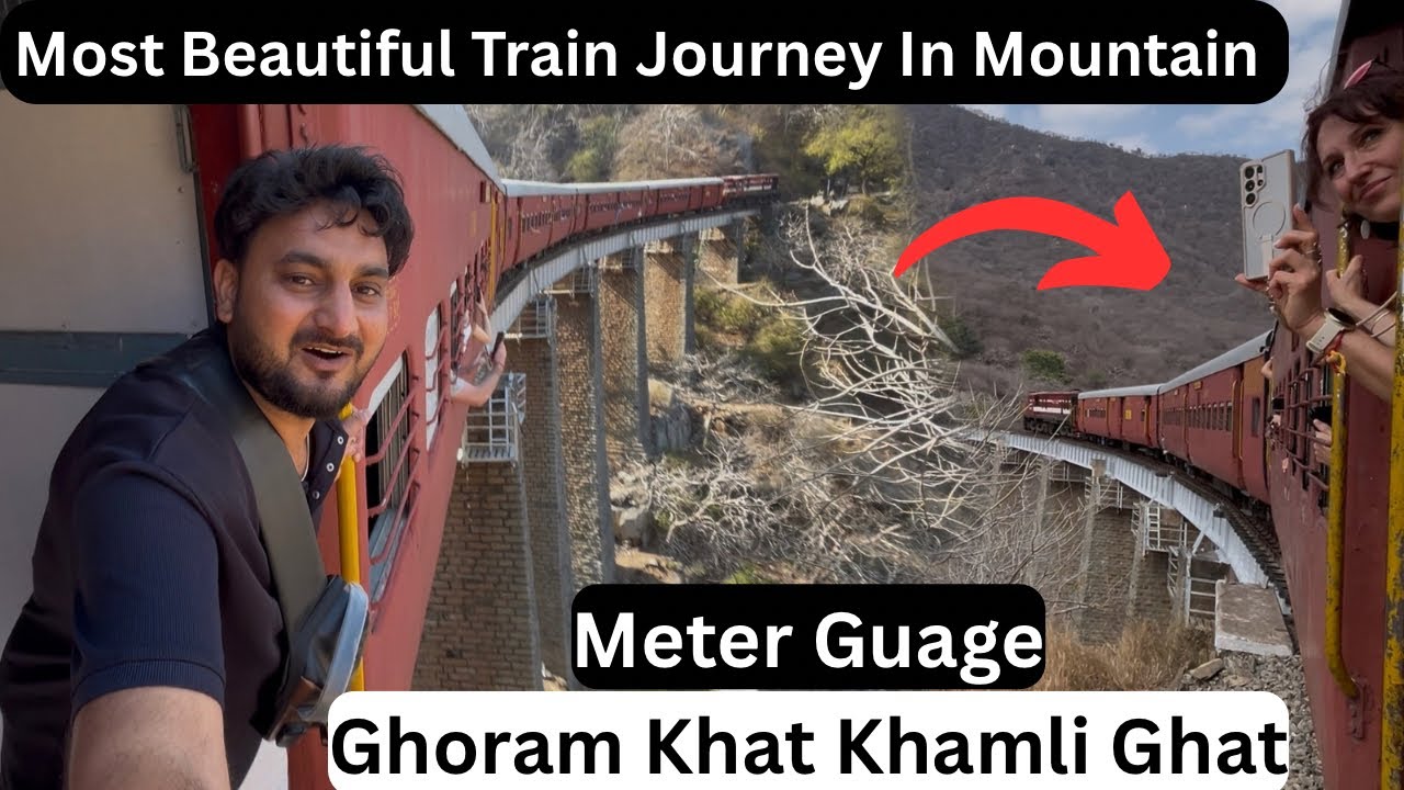 Marwar Junction To Ghoram Ghat To Khamli Ghat |MeterGuage Heritage Train Journey In AravaliHills 