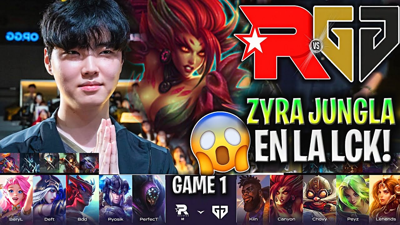 PRIMERA ZYRA JUNGLA EN LA LCK! | KT vs GEN Game 1 Resumen LCK SUMMER 2024 W2D2 en ESPAÑOL