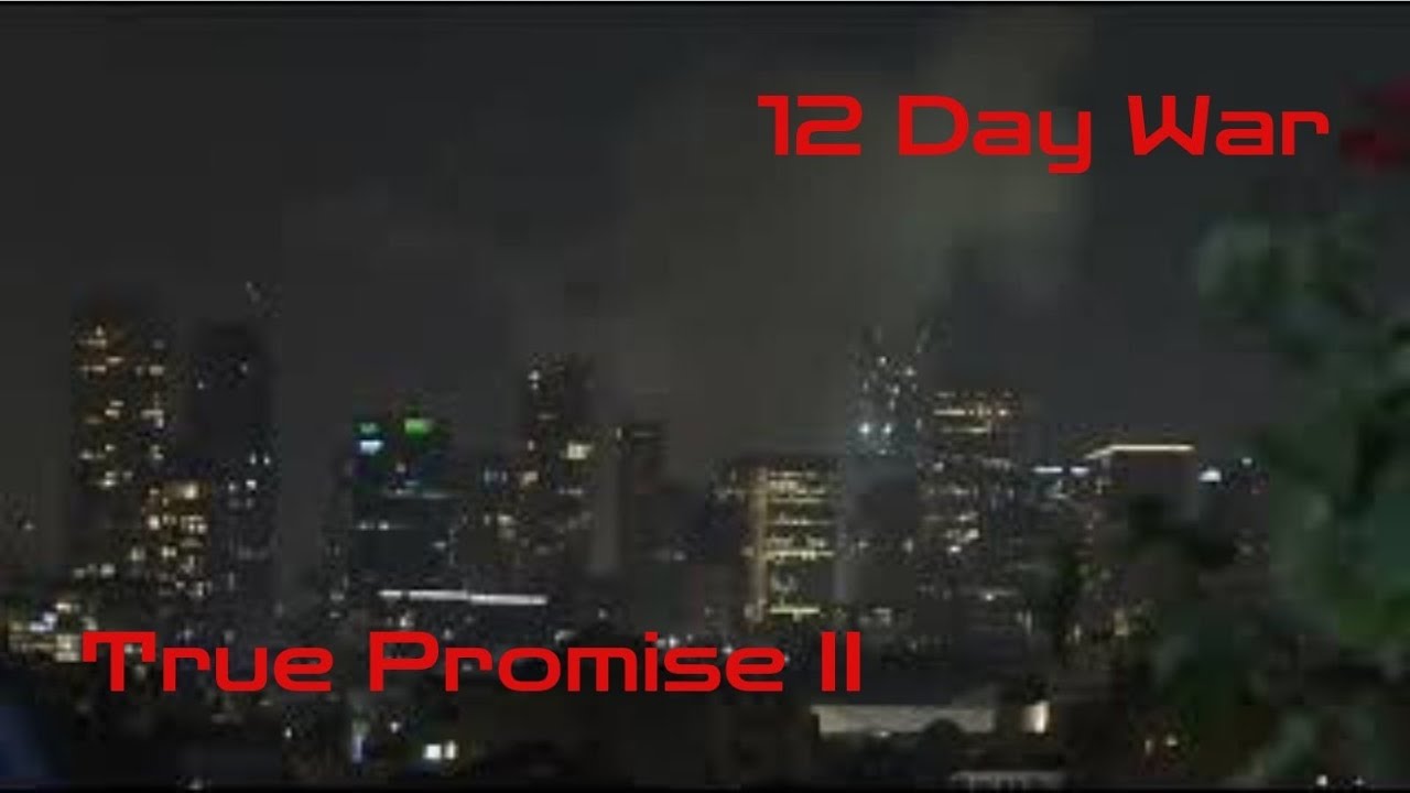 Iran and Israel : True Promise 2 and 12 Day War Footage. 