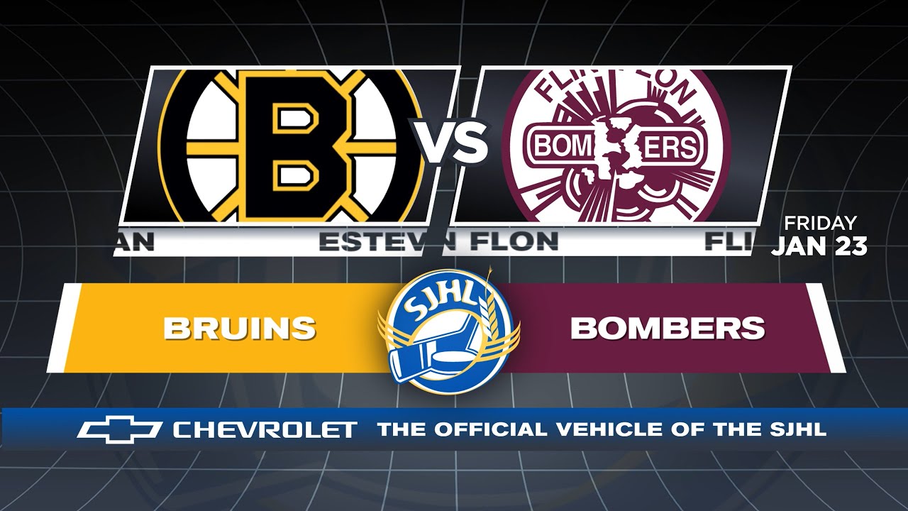 HIGHLIGHTS: Estevan Bruins at Flin Flon Bombers - Jan 23, 2026
