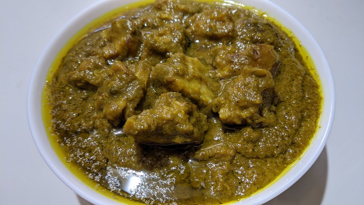 How to make tasty Pork in Green Masala | Green Masala Pork |  Goan Style Pork in Green Masala