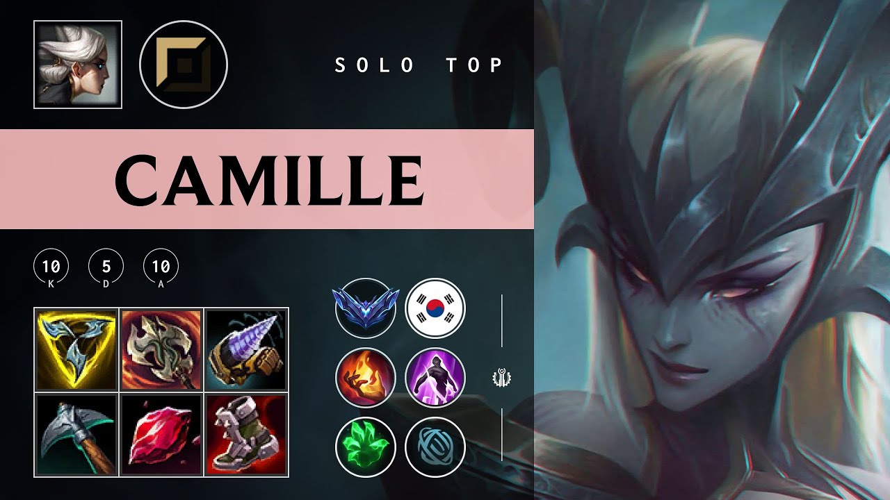 Camille Top vs Zaahen - KR Diamond Patch 25.23