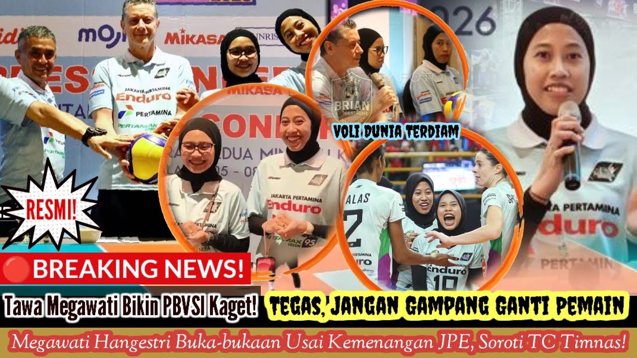 Viral! Tawa Megawati di Konferensi Pers Jadi Sorotan Netizen Indonesia 🔥