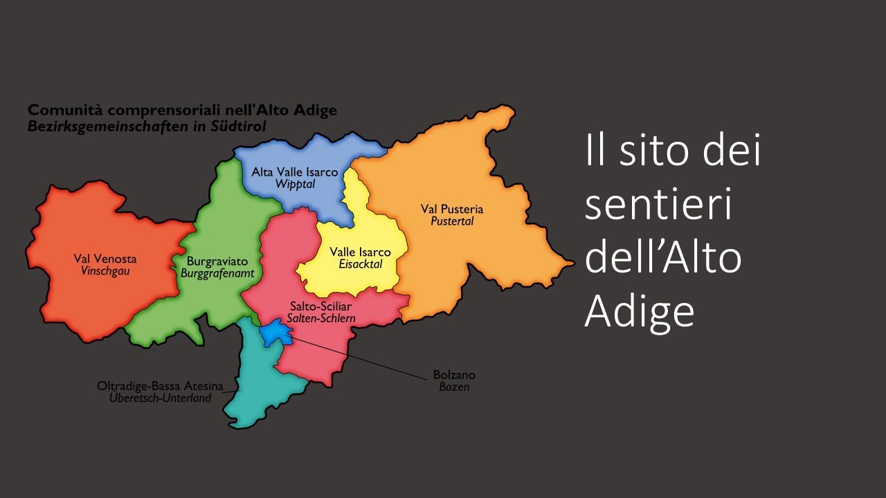 Il sito dell'Alto Adige