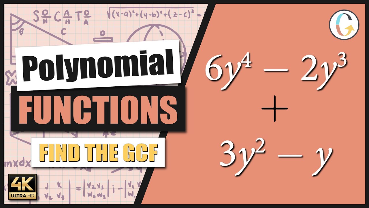 How to identify the greatest common factor of polynomial expressions