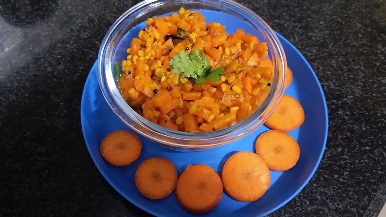 Carrot Moong Dal Curry #food #foodie #carrot #homefood #vegetarian