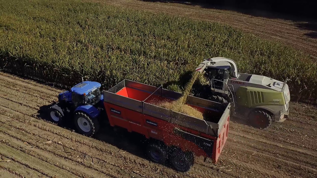 [Drone] Ensilage Mais 2018 Bretagne New Holland