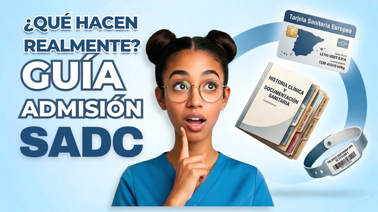 TCAE: Admisión y Documentación Sanitaria | Guía COMPLETA para Oposiciones