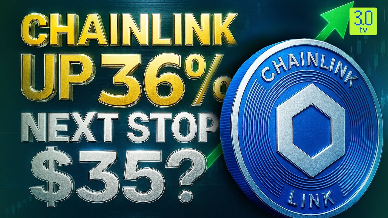 Chainlink ($LINK) +36% | Whale Buys & Institutional Deals Fuel Next Bull Run | Coincheck | 3.0 TV