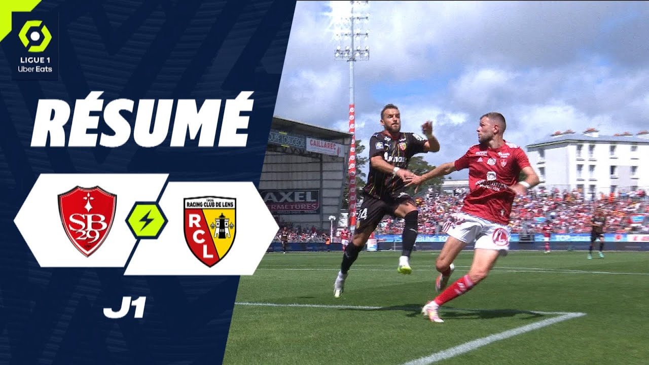 STADE BRESTOIS 29 - RC LENS (3 - 2) - R&eacute;sum&eacute; - (SB29 - RCL) / 2023-2024