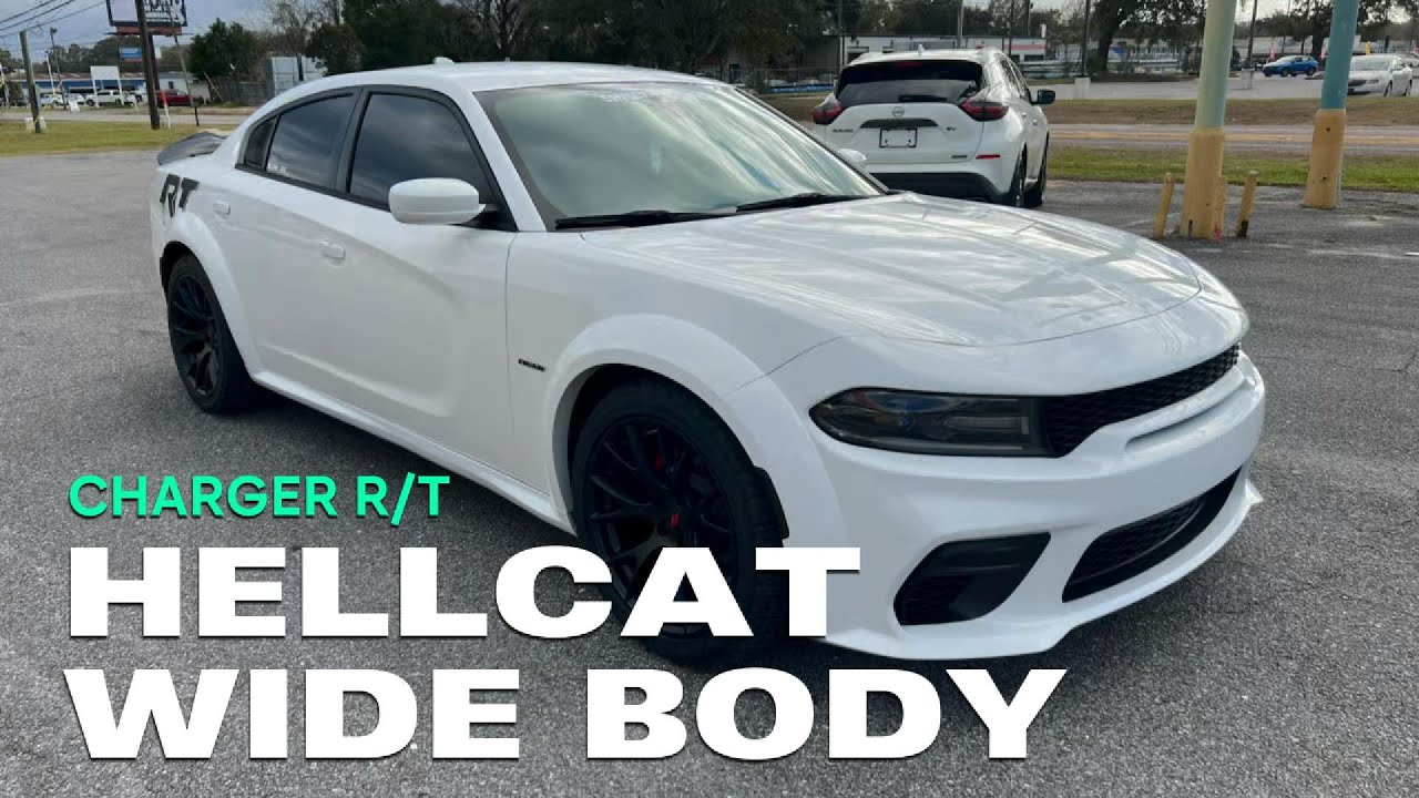 Dodge Charger R/T 5.7L → SRT Hellcat Widebody Look with Vicrez