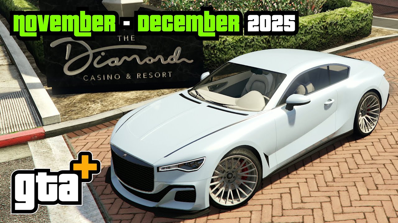 GTA 5 — Преимущества GTA+ | БЕСПЛАТНЫЕ АЛМАЗЫ Paragon S и ограбление казино! (Ноябрь-декабрь 2025...