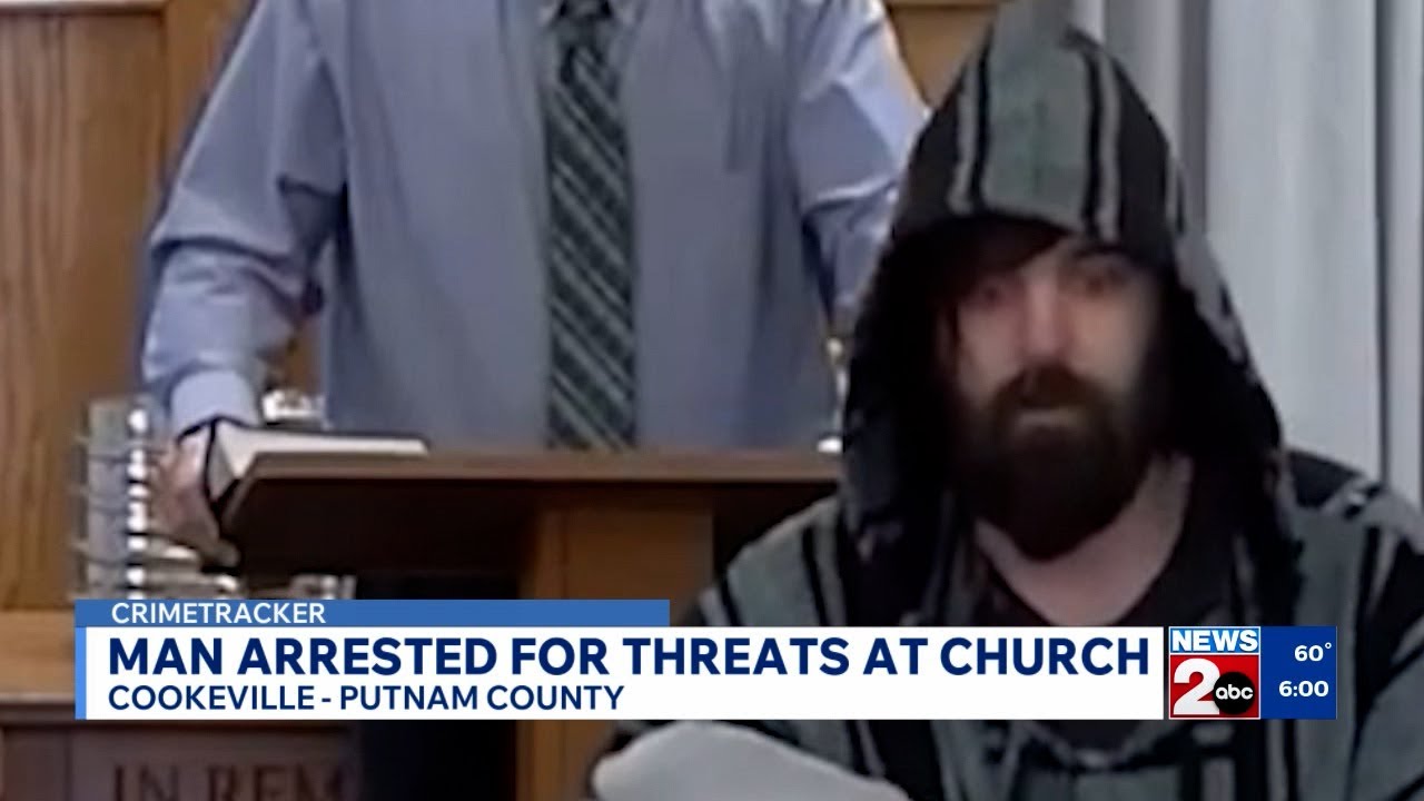 Man arrested for threats at church