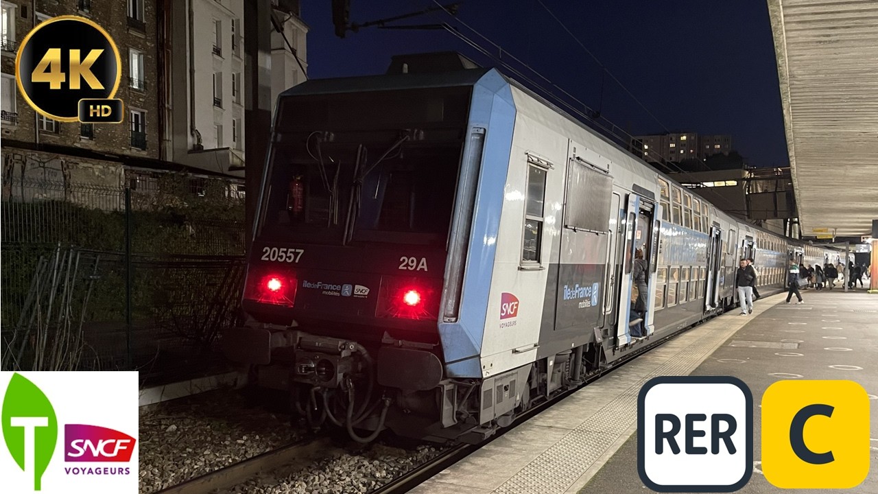 RER C | Z20500 de Versailles-Ch&acirc;teau - Rive Gauche &agrave; Champ de Mars - Tour Eiffel 