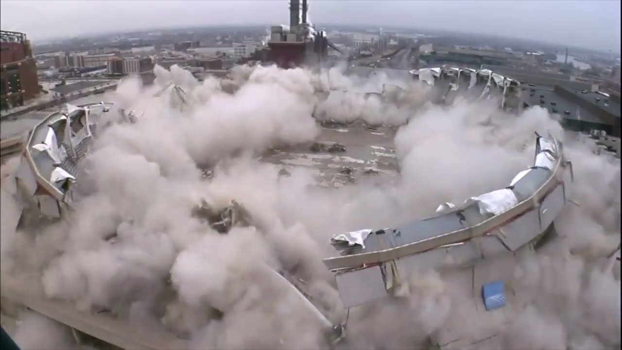 Compilation of controlled demolition using explosives