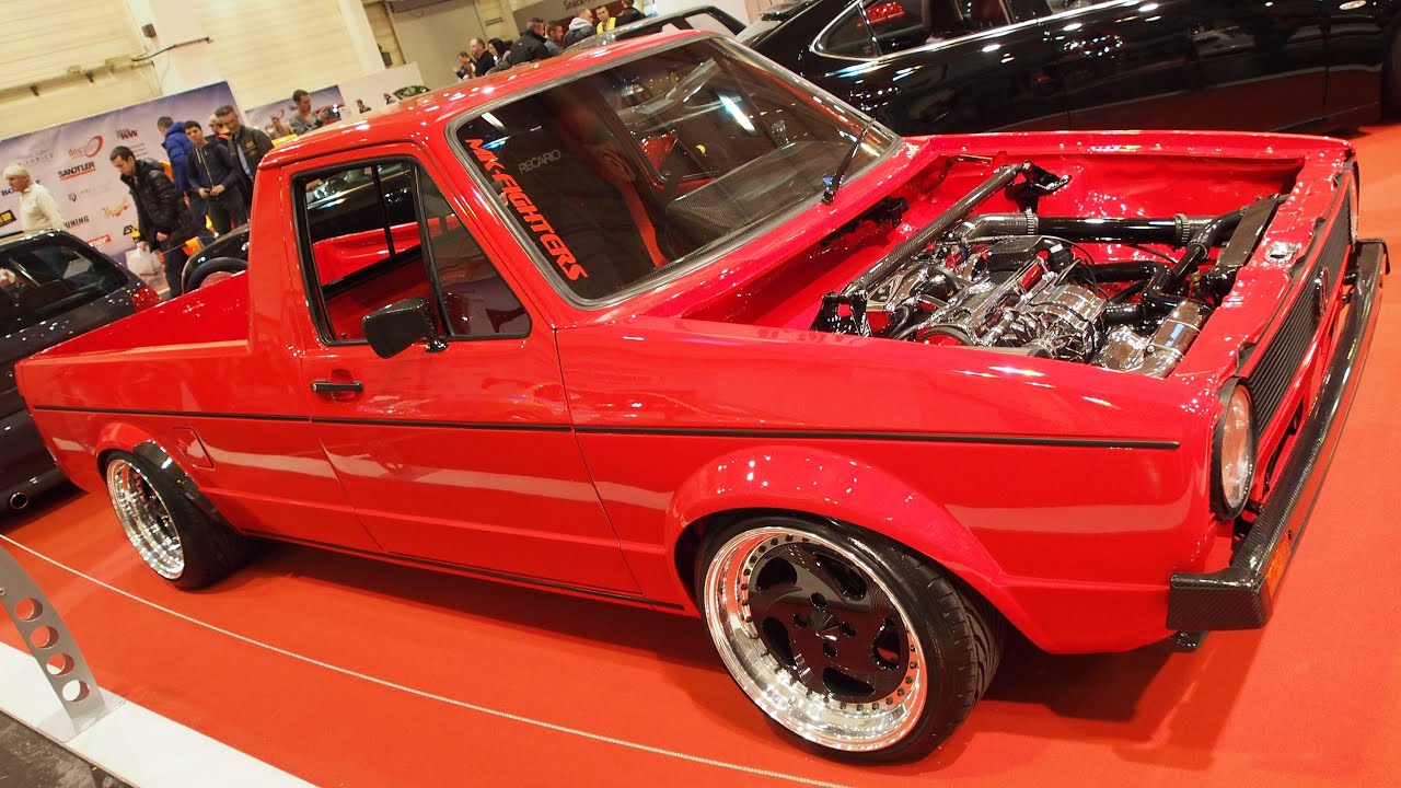 Volkswagen Caddy 1988 2.0 250PS Tuning at Essen Motorshow - Exterior Walkaround