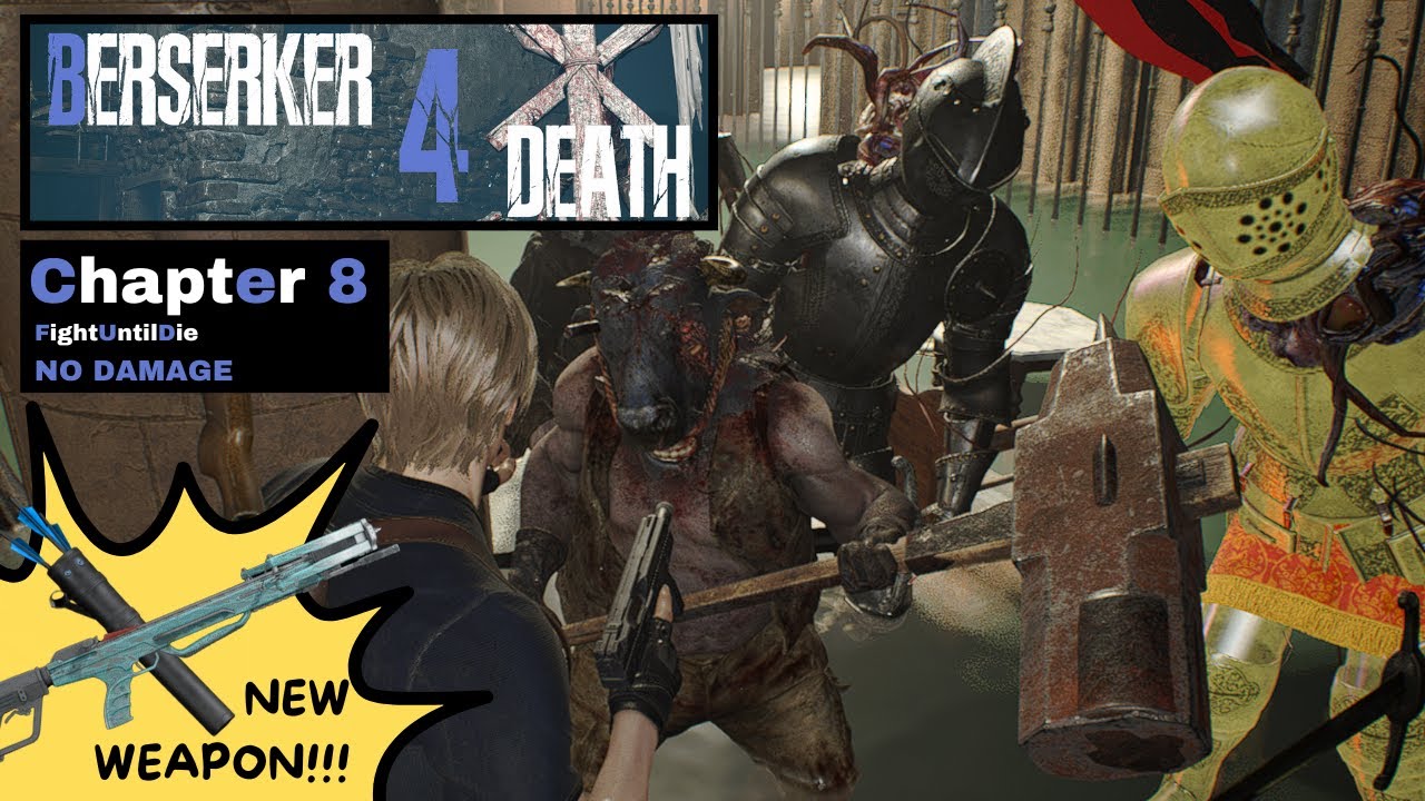 Berzerker 4 Death - Chapter 8 - Play until die - No damage - The Freezing Bow