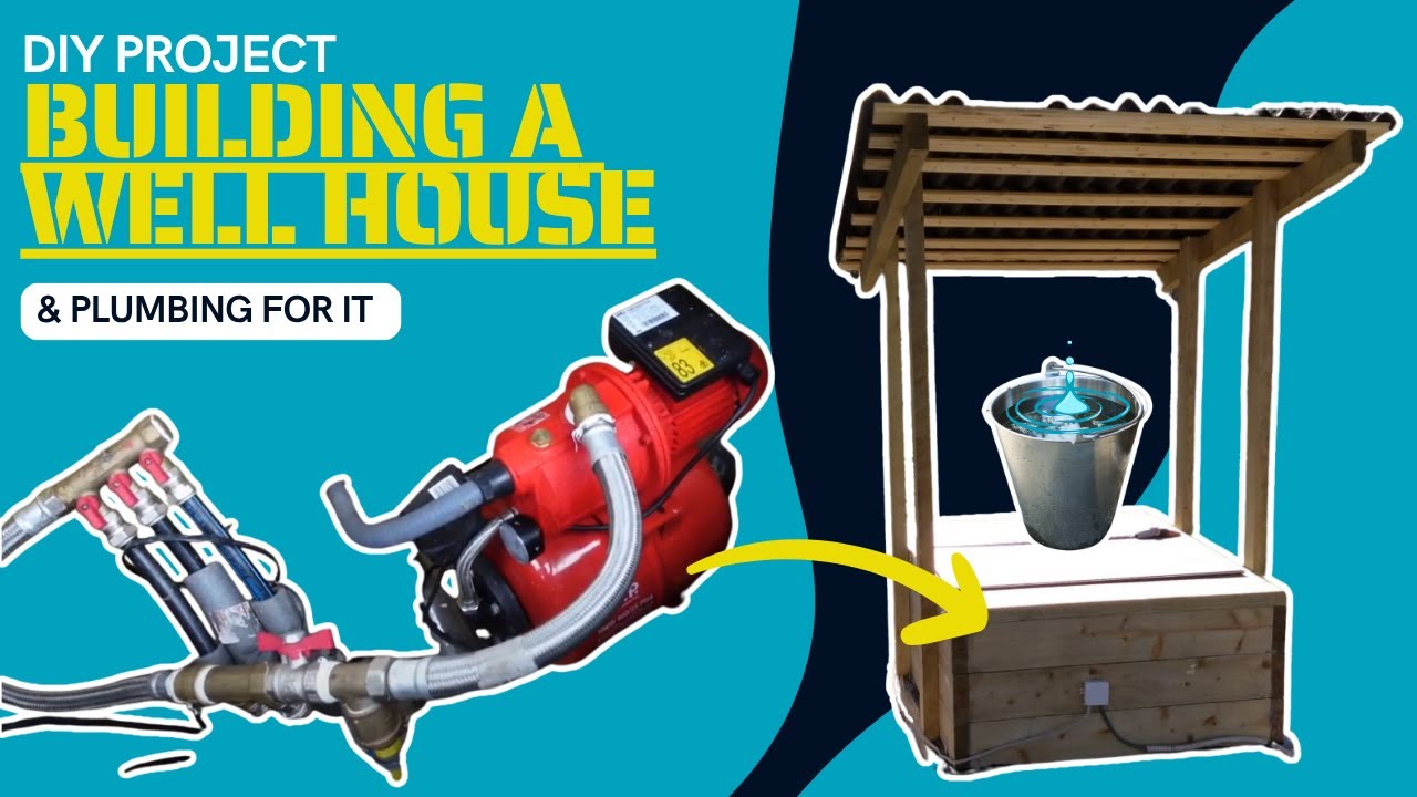 Building a shallow well house and plumbing for it