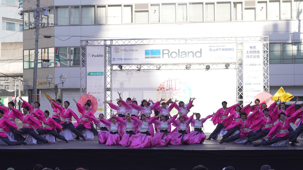 [4K] 常笑 2回目　虹彩よさこい(虹よさ) 2026 松菱跡地メイン会場