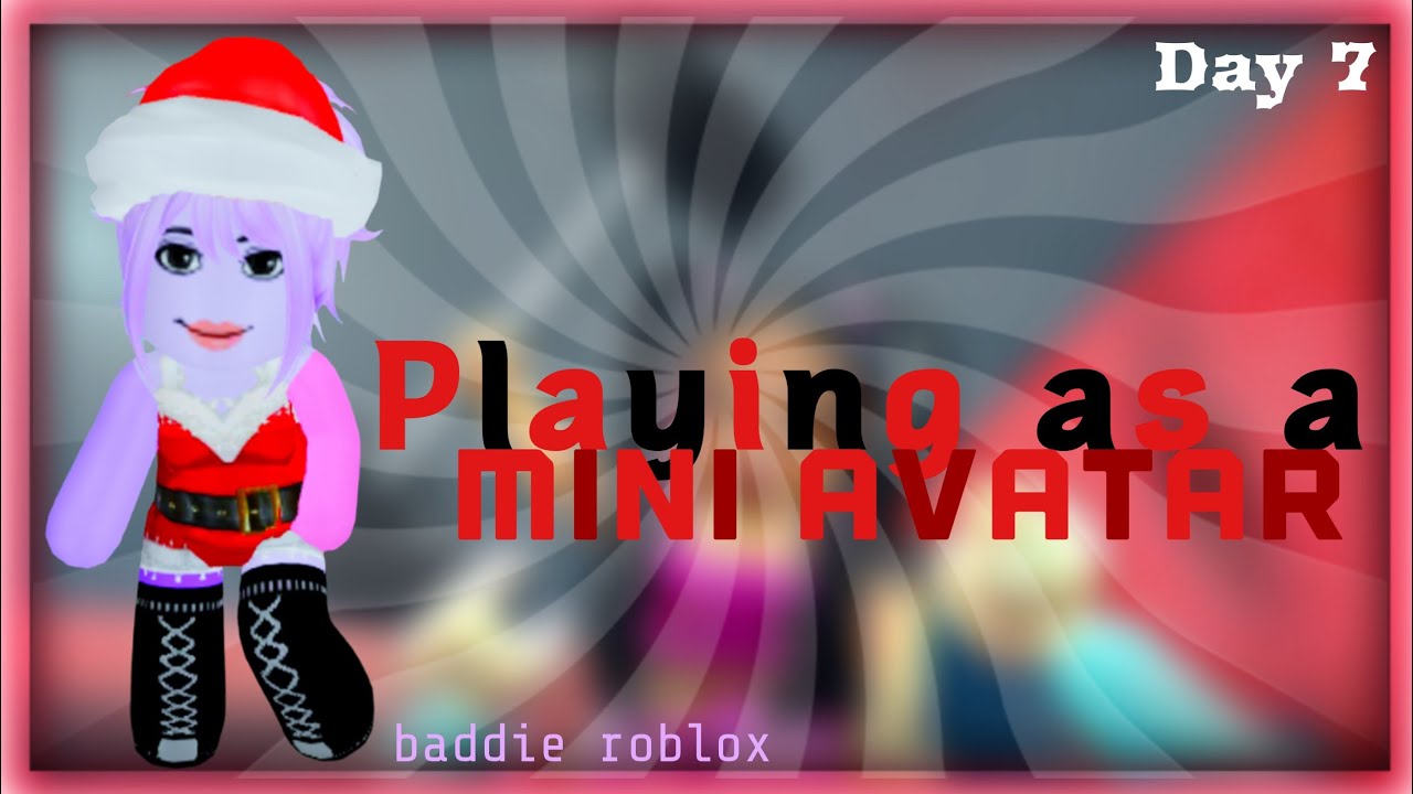 ❄️Играю за МИНИ-АВАТАРА, УБИРАЯ людей в игре Baddies Roblox❄️ #robloxbaddie