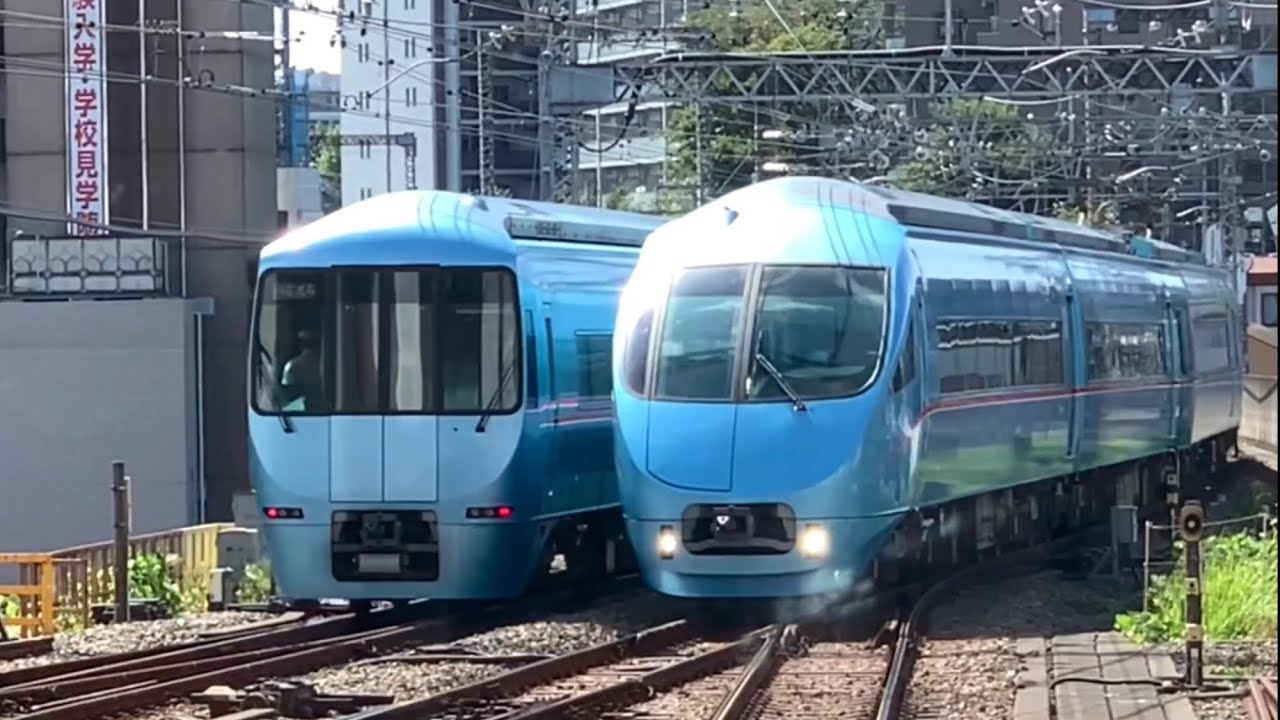 【小田急ロマンスカー】【MSEの記録】その4【走行シーン】【すれ違い】【風景】