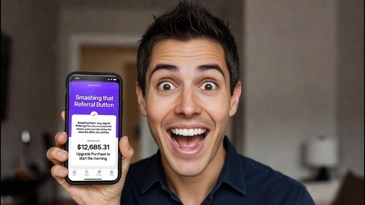 Smashing that GoMining Referral Button - $12,685.31 Upgrade Purchase - My largest referral ever!