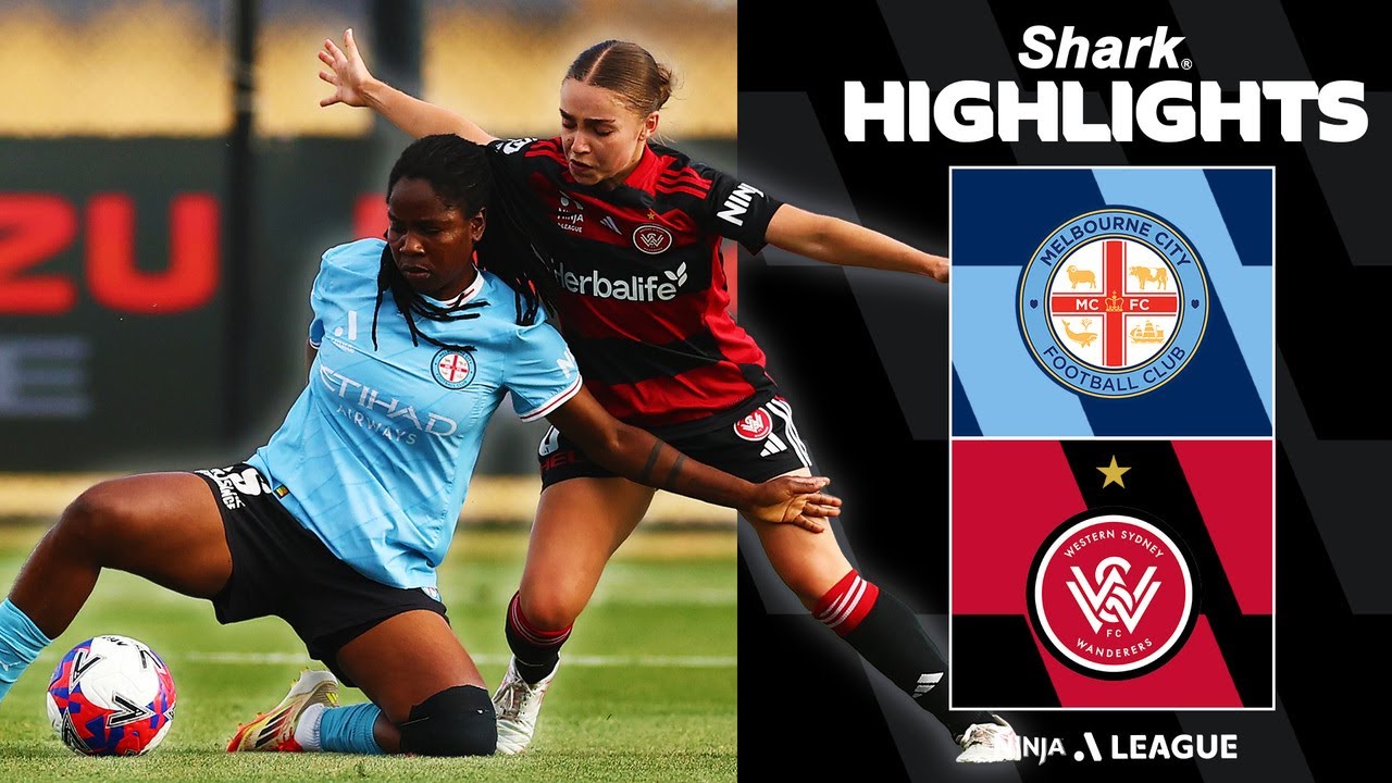 Melbourne City v Western Sydney Wanderers | SHARK HIGHLIGHTS | Ninja A-League 2025-26 | Round 5