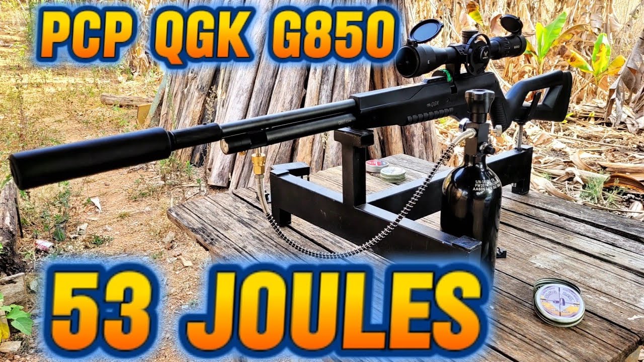 Como aumentar a potência...Carabina pcp QGK G850 5.5  /  pcp Umarex Iconix