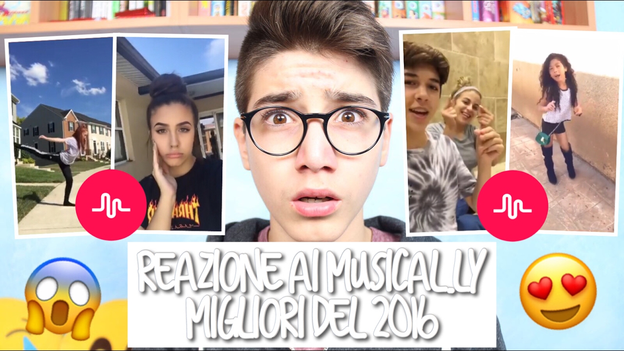 REAZIONE AI MUSICAL.LY MIGLIORI DEL 2016! | Marco Cellucci