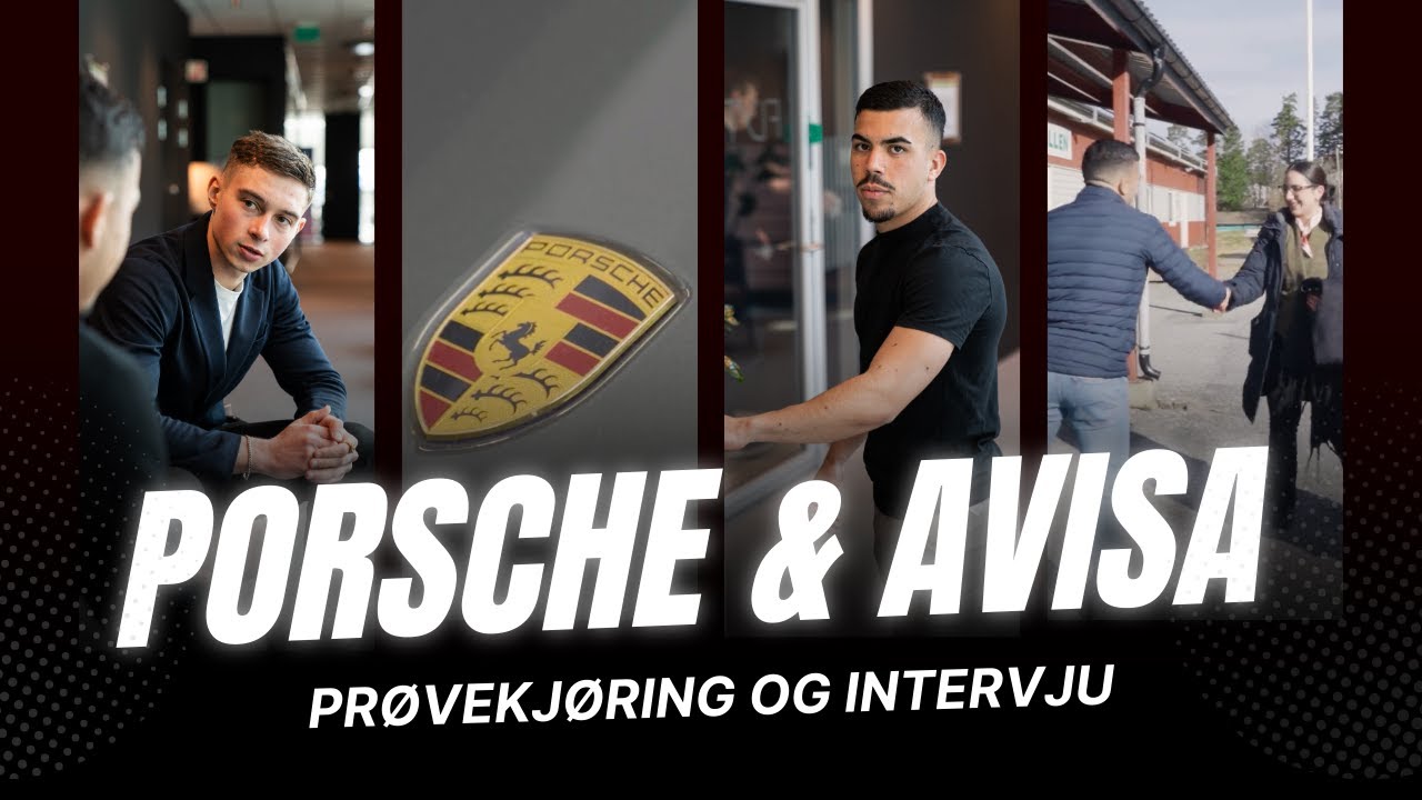 Vi prøvekjører Porsche & intervju med Avisa Oslo | Vlog 002
