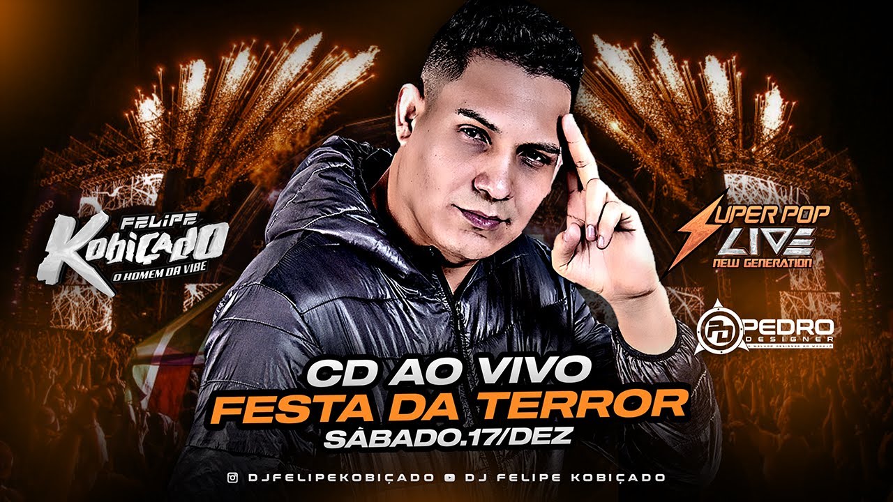 CD AO VIVO SUPER POP LIVE NEW GENERATION NA FESTA DA TERROR BICOLOR 17-12-2022 DJ FELIPE KOBI&Ccedil;ADO