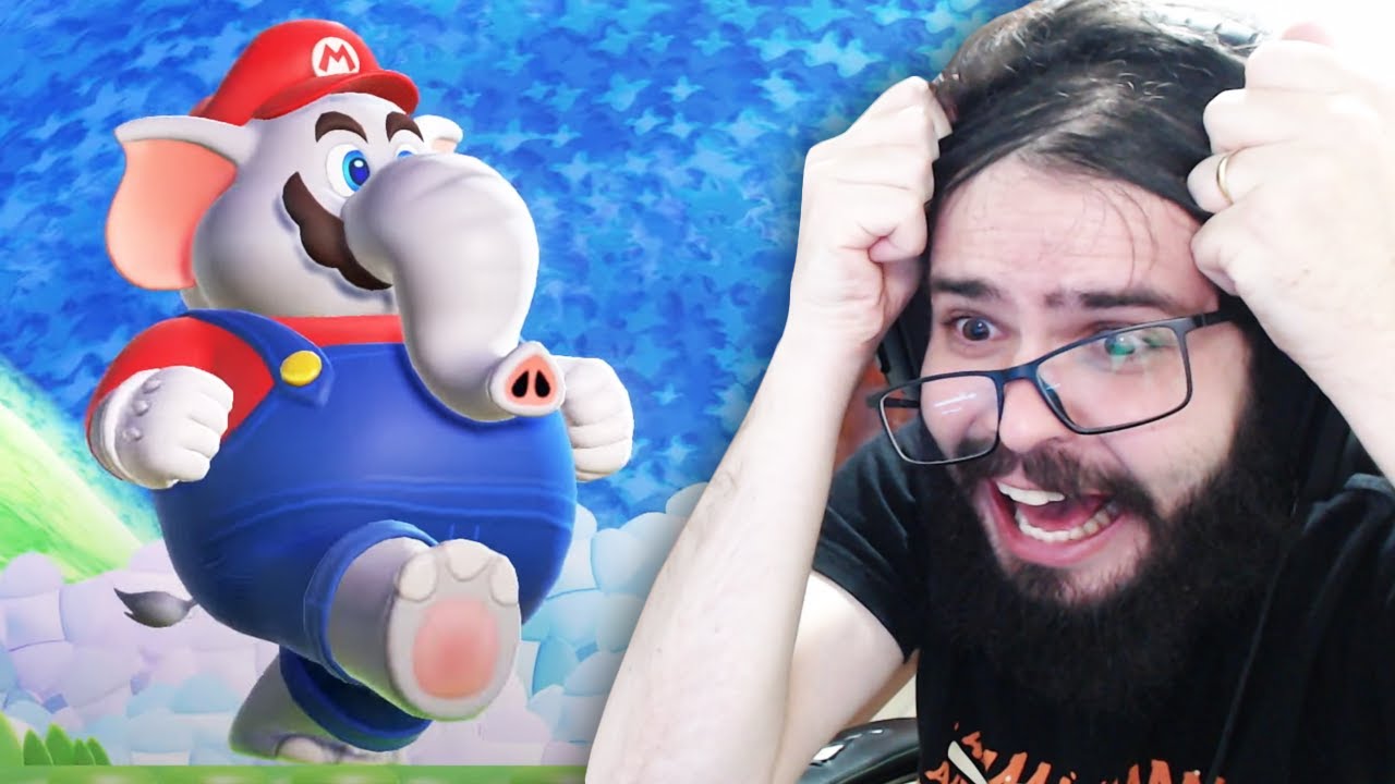 NOVO JOGO DO MARIO ME DEIXOU MALUCO! SUPER MARIO BROS. WONDER
