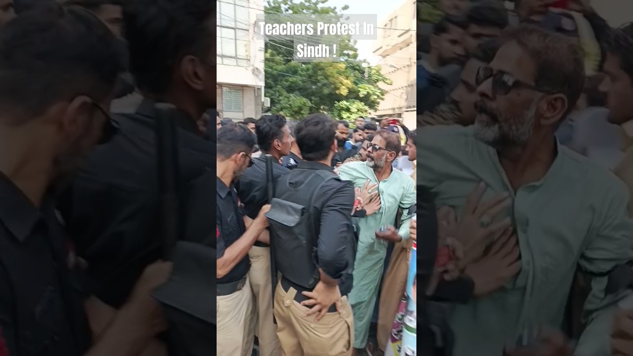 IBA Pass Pst jest Waiting Teachers Protest Karachi Press club| #karachipressclub #pstjest #education