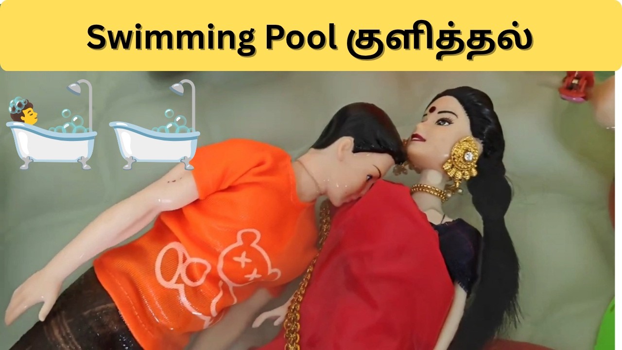 Swimming Pool la fun time /Magical barbie show 