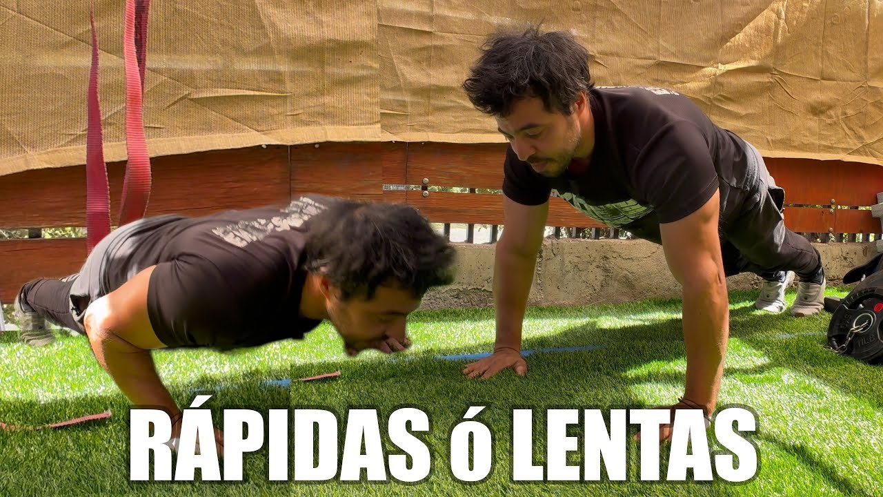 La VELOCIDAD de Las FLEXIONES para Progresar en Calistenia | Push Ups
