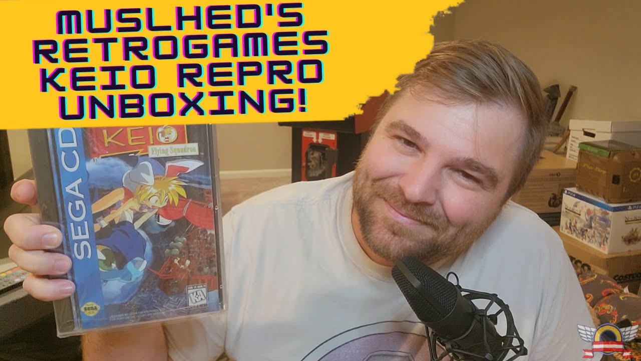 Muslhedsretrogames Keio Flying Squadron Repro Unboxing and Review!