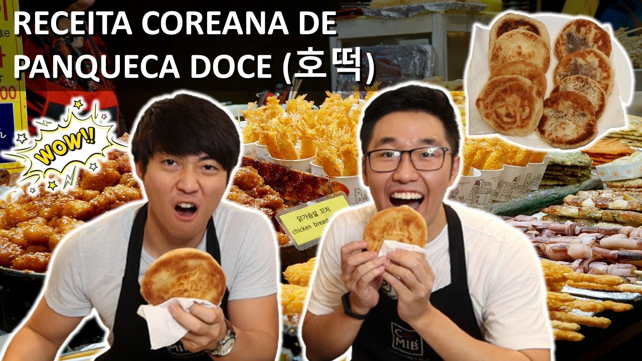 RECEITA DE PANQUECA DOCE COREANA (호떡) | COREANOS MIB