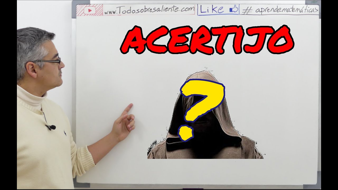 Acertijo de los monjes. Aprende matemáticas.