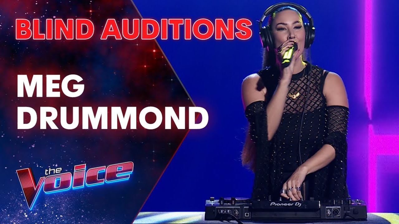 Meg Drummond Remixes Live AND Sings 'Everybody's Free' | Blind Auditions 2025 | The Voice Australia