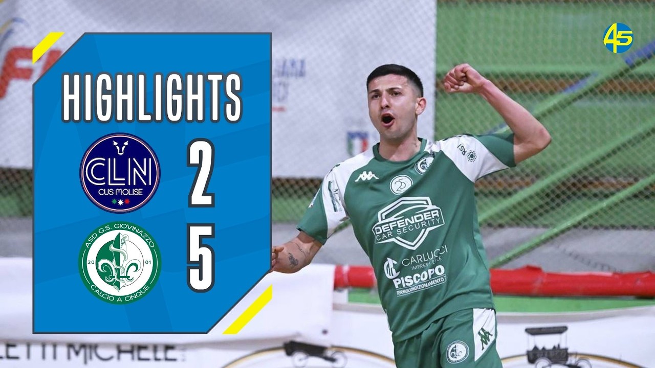 Cus Molise-Giovinazzo 2-5 | HIGHLIGHTS | Serie A2 Elite 2025-26