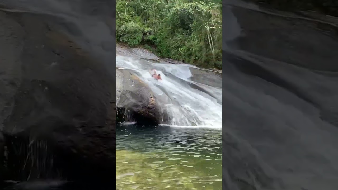 Encara essa cachoeira no Rio de Janeiro? #viagem #brasil #viscondedemaua #cachoeira #rj #shorts