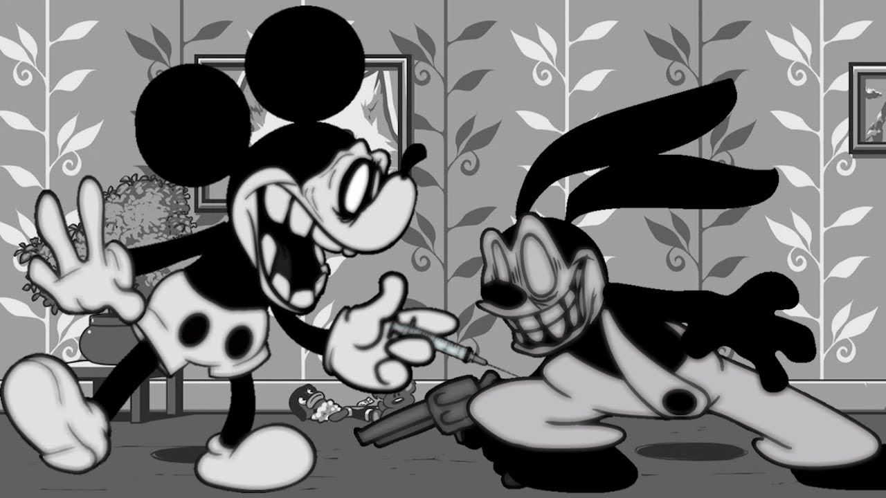 【FNF】Metamorphosis but Mickey Mouse and Oswald sings it