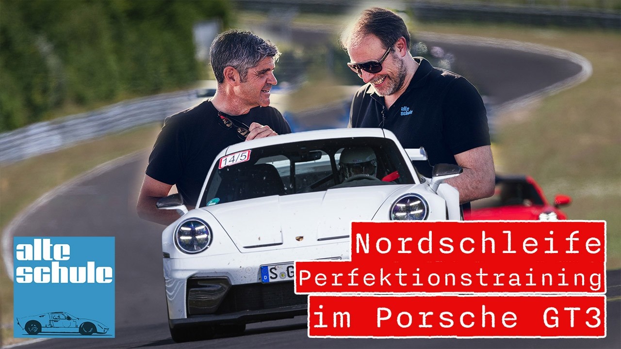 36 Grad, ein Porsche GT3 – und Timo Kluck ganz seriös! | Sport Auto Perfektionstraining Nürburgring