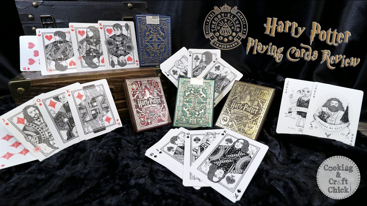 Harry Potter Playing Cards : Theory11 : Deck Review : The best Harry Potter Cards