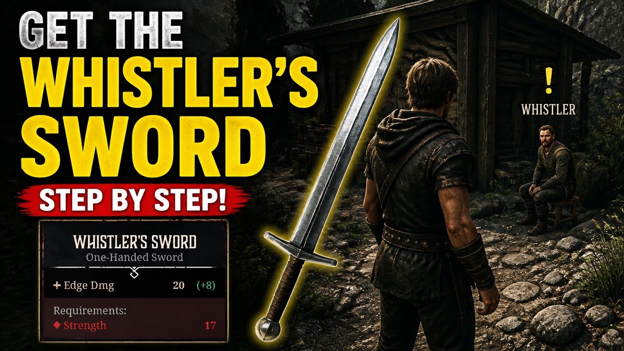 How to GET THE WHISTLER'S SWORD in Gothic 1 Remake (Step by Step)