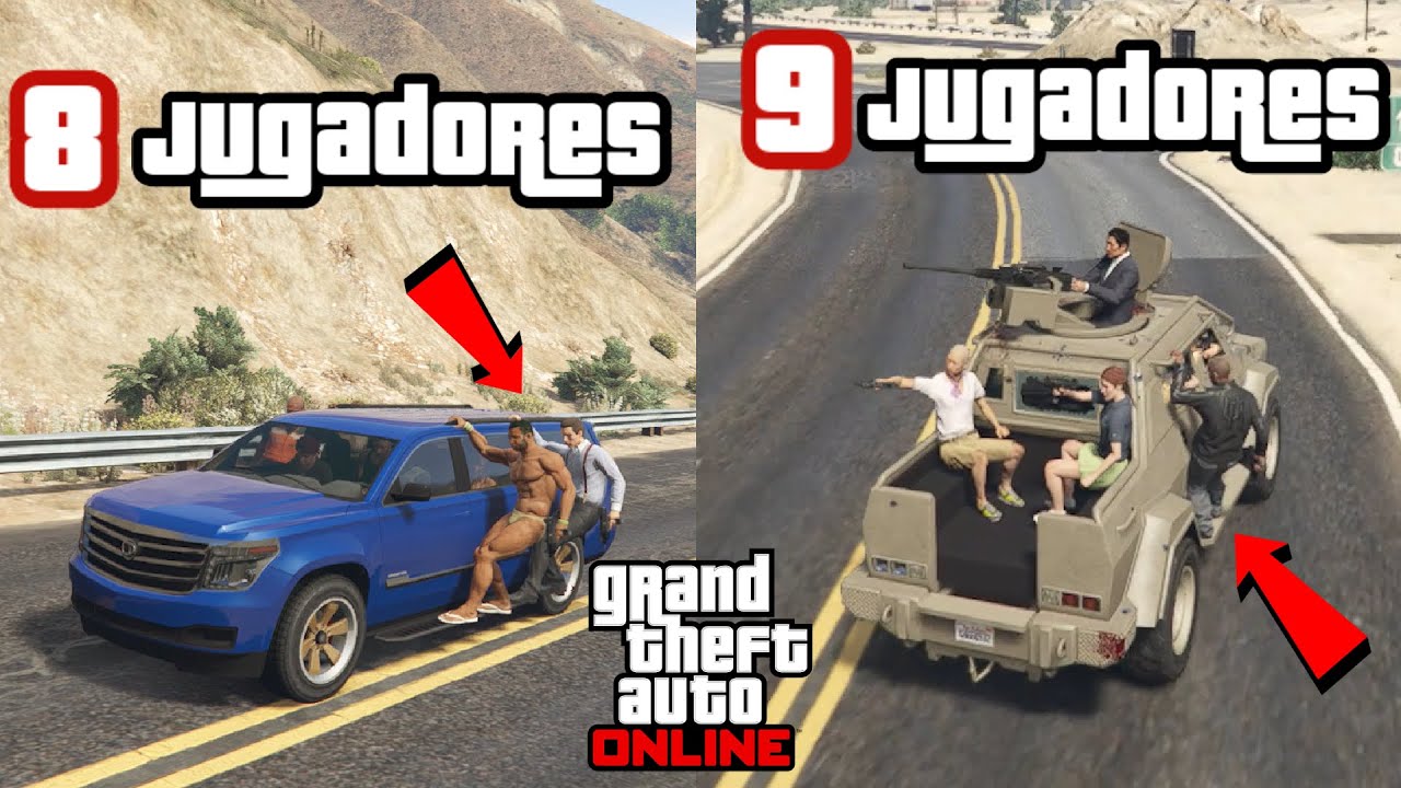 Vehículos (ÚTILES) que pueden LLEVAR más JUGADORES en el GTA Online