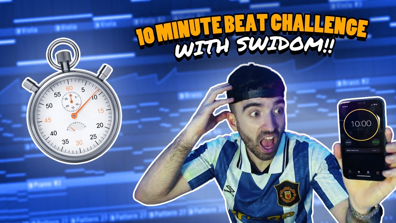 10 MINUTES TO MAKE A UK DRILL BEAT FROM SCRATCH??!! (ft. Swidom)