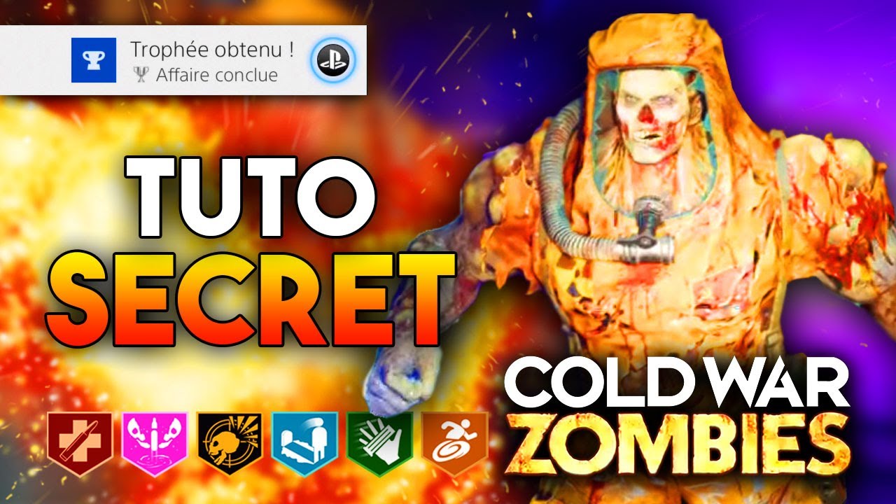Le SECRET PRINCIPAL du MODE ZOMBIES de BLACK OPS COLD WAR (Tuto Die Maschine)
