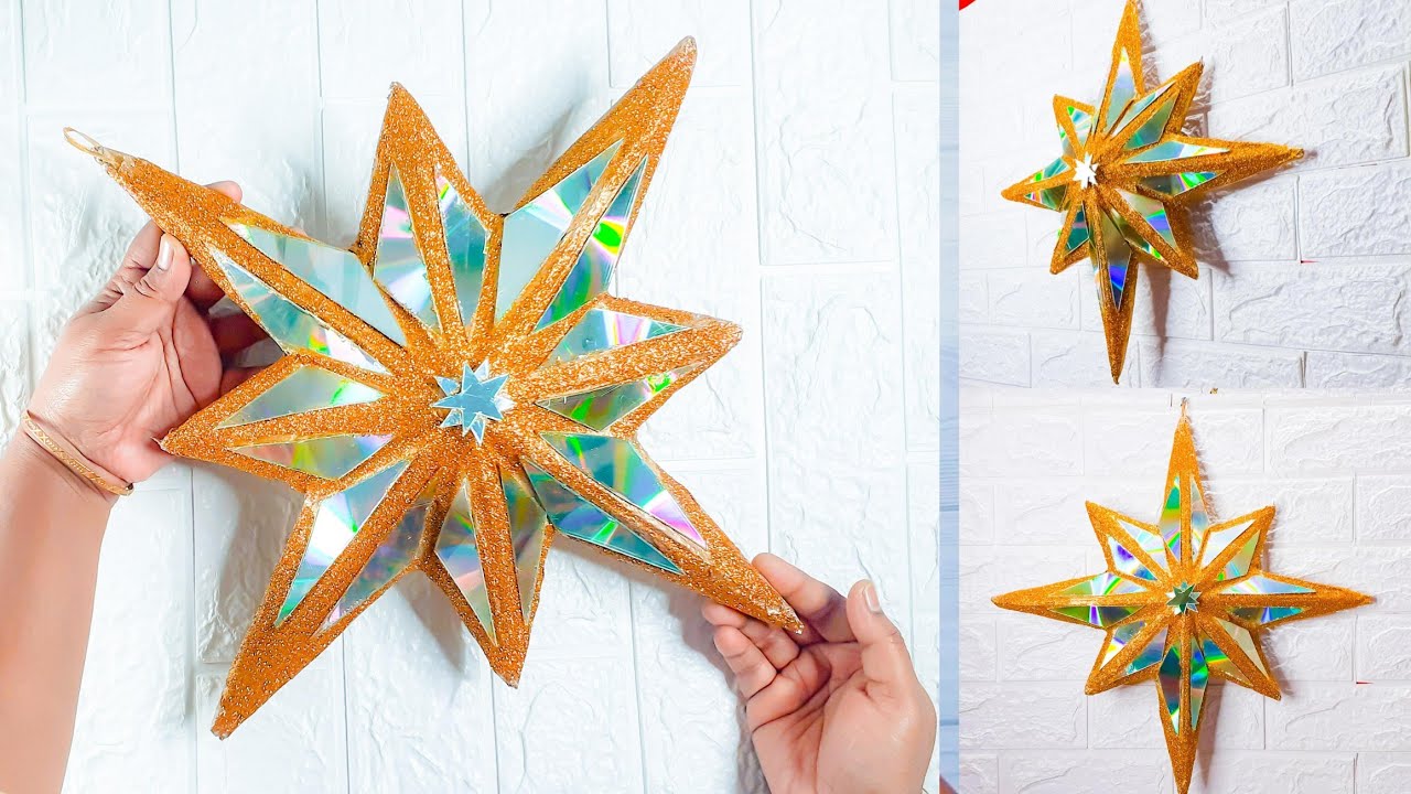 How to make a Christmas Star/DIY Star Of Bethlehem/ИЗГОТОВЛЕНИЕ РОЖДЕСТВЕНСКОЙ ЗВЕЗДЫ своими руками