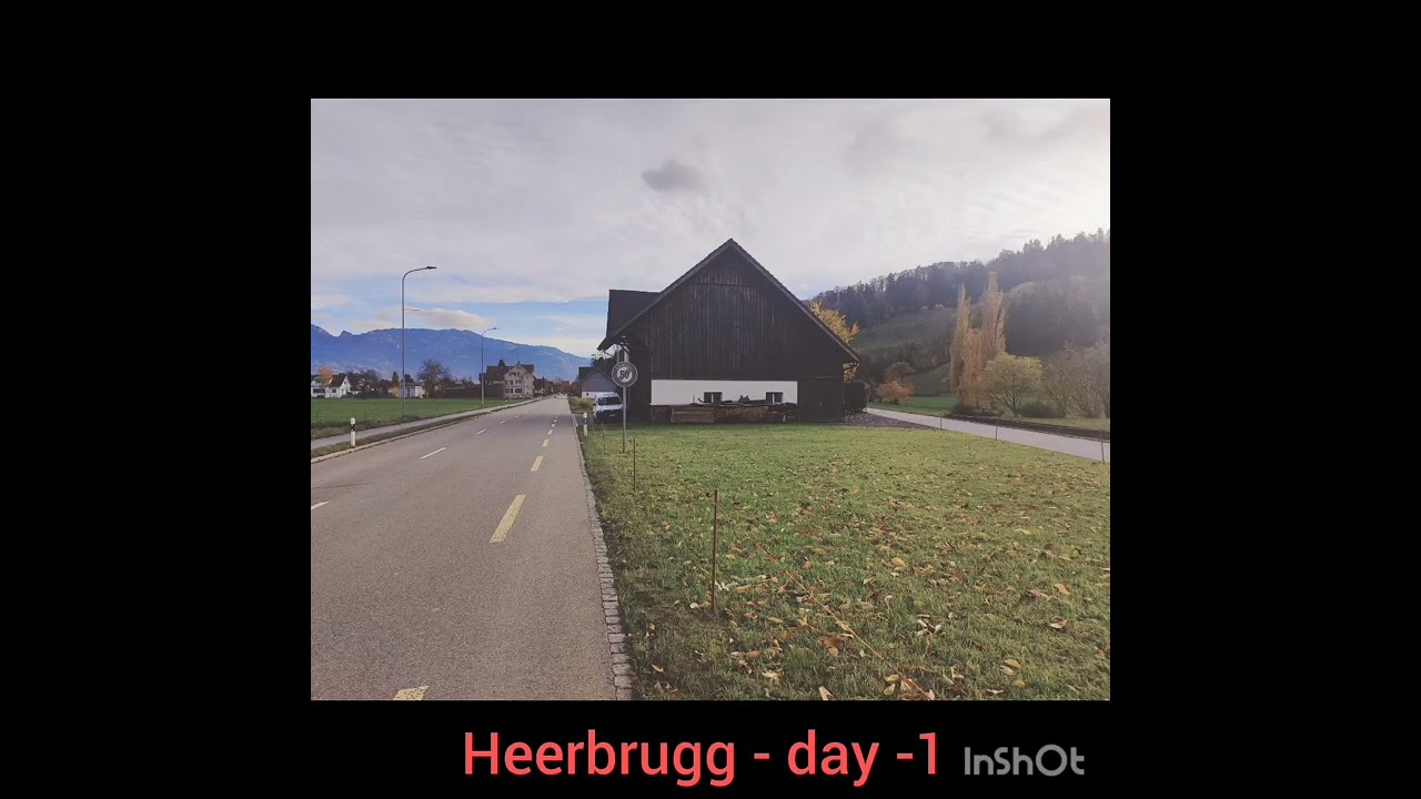 #swissdiaries - Heerbrugg-Balgach-Berneck - #Day1